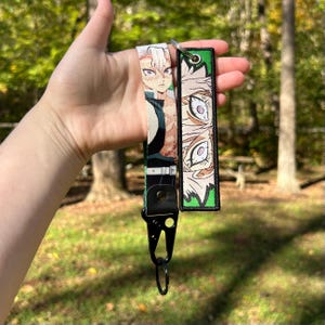 Anime Keychain Bundle - Double Sided Jet Tag & Keychain Strap