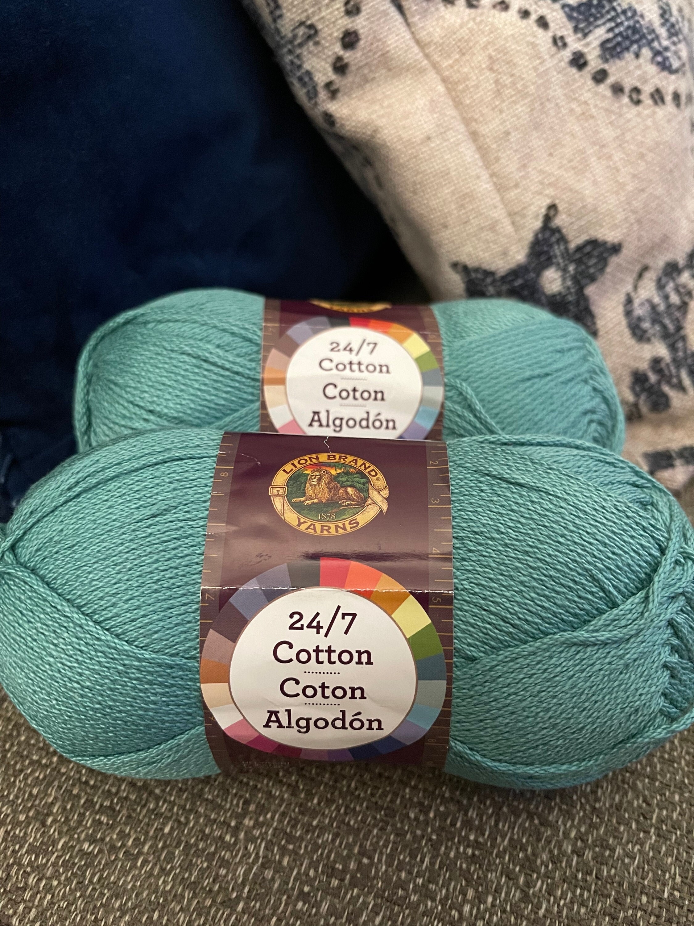 1 Skein) 24/7 Cotton® Yarn, Grass