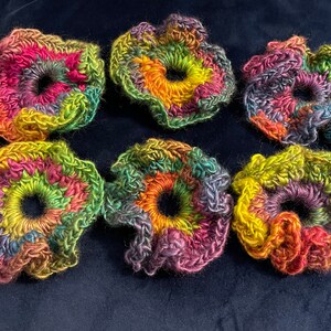 Scrunchie large scrunchie super soft scrunchie multi color scrunchie handmade scrunchie hair accessories ready to ship priced per scrunchie