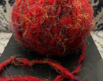 YASHIKI Utsuroi Mohair Knit WINE - www.securitysupplies.ae