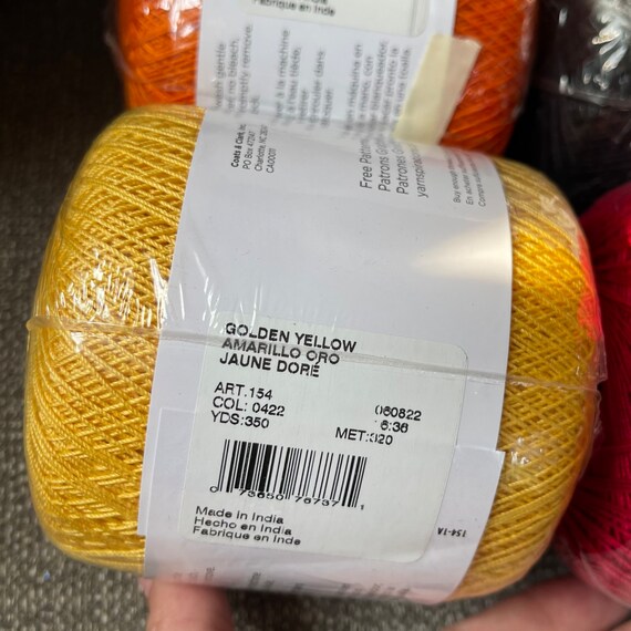 Aunt Lydia's Classic 10 Crochet Cotton Thread, 350 Yds - Etsy