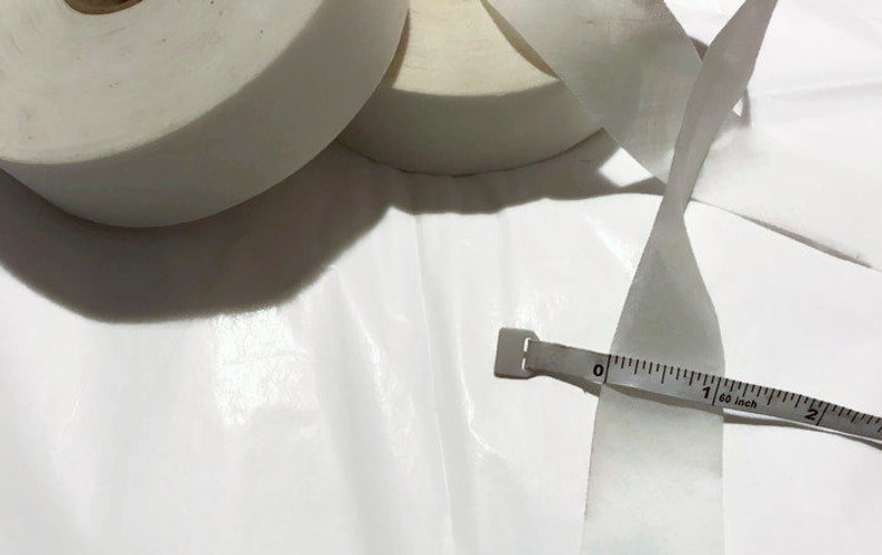 Ribbon gift wrapping quilting sewing endless possibilities Cotton Binding white- Over an 1 Bias Tape Roll- listing is for two rolls