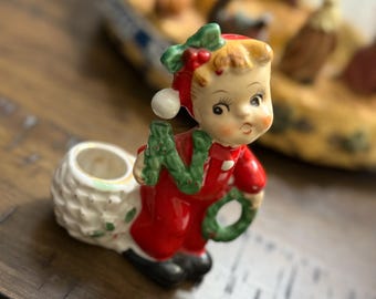 Vintage Christmas Noel Pixie Set Japan - Etsy