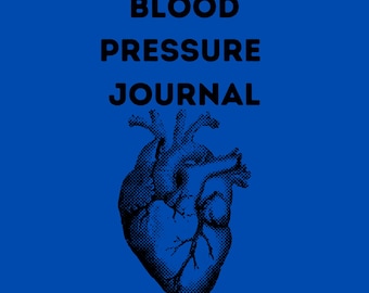 BLOOD PRESSURE JOURNAL- Paperback
