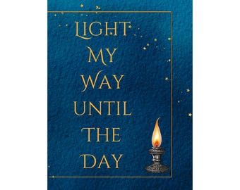 Nightly Journal - Light My Way Until The Day. Paperback
