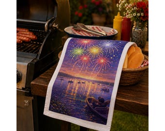 4th of July Tea Towels
