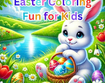 Easter Coloring Fun for Kids - Paperback