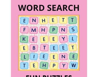 Large Print Beginner Word Search: Themed Puzzles for Kids - Paperback (8.5x11)