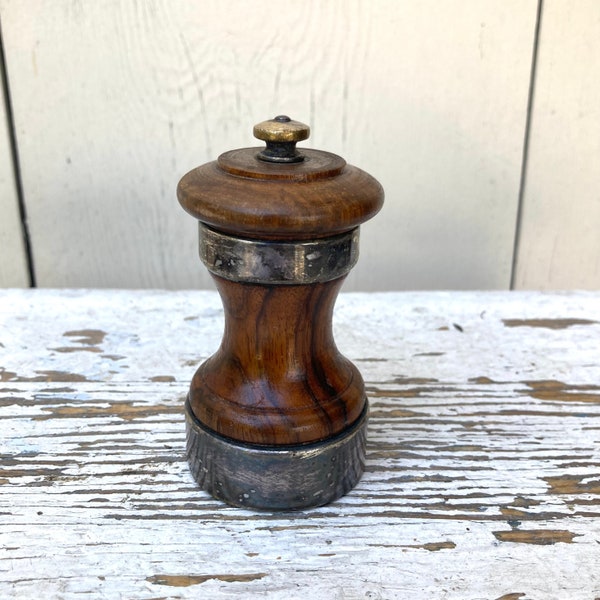 Antique Pepper Mill Etsy