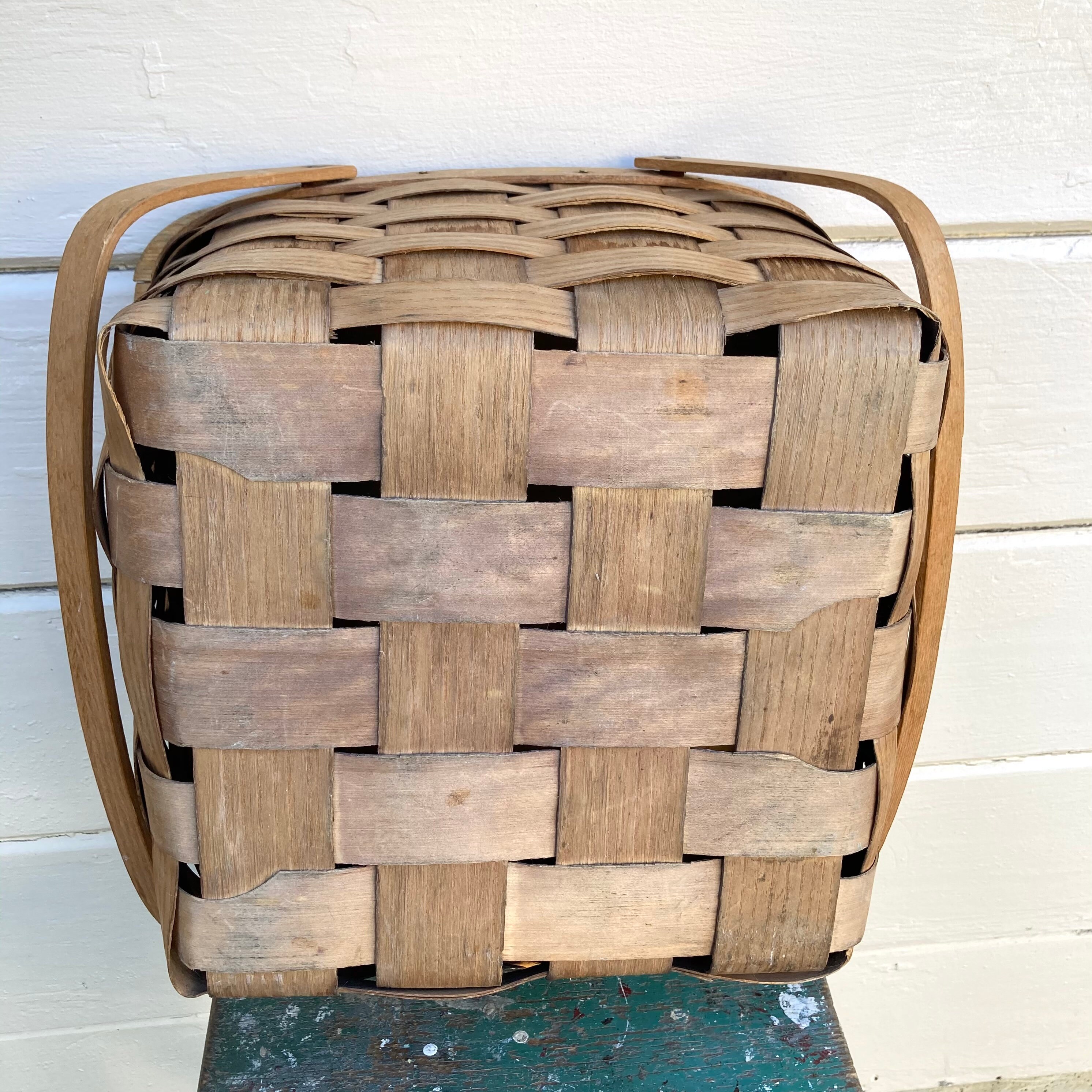 Vintage Basketville Picnic Basket Basketville Putney Etsy