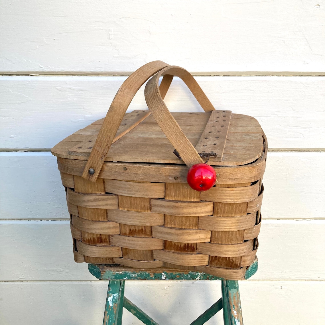 Vintage Basketville Picnic Basket Basketville Putney Etsy