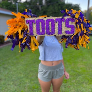 Personalized Cheer Stick Team Spirit Cheerleading Sticks