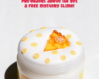 Lemon Meringue Pie Slime