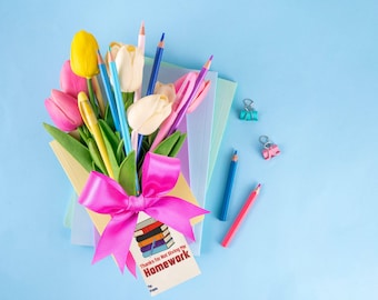 Funny Gift Tags for Teachers – Perfect for Teacher Appreciation - Set of 6 (PDF Document)