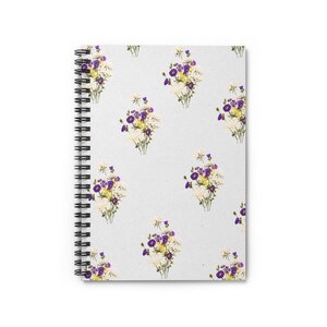 Floral Spiral Notebook - Perfect for Journaling, Note-Taking, or Planning, Great for Students and Flower Lovers, Gift Idea for [...]