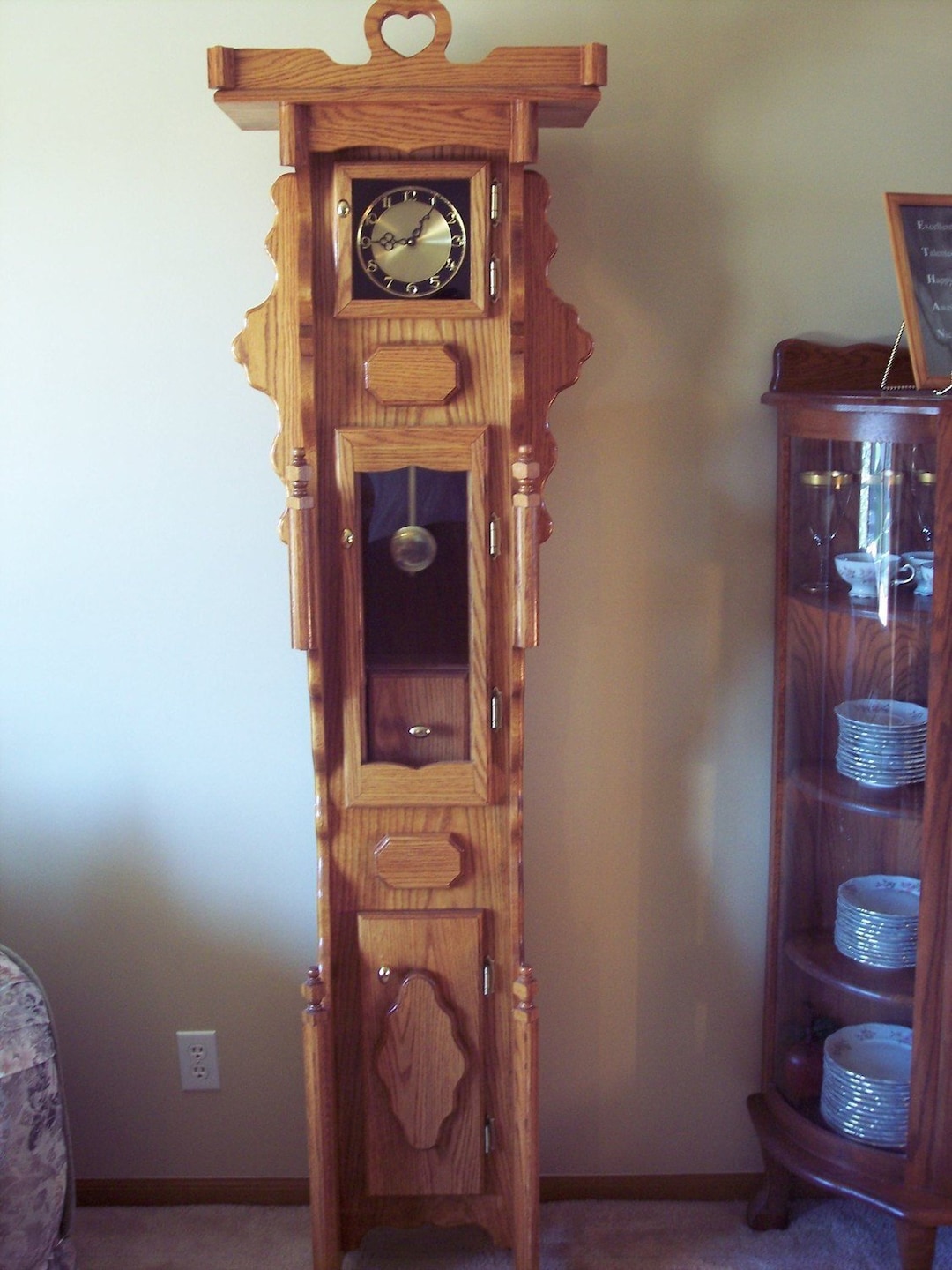 Oak Grandfather Case Clock - Order Only - Etsy, image size:1080x1440