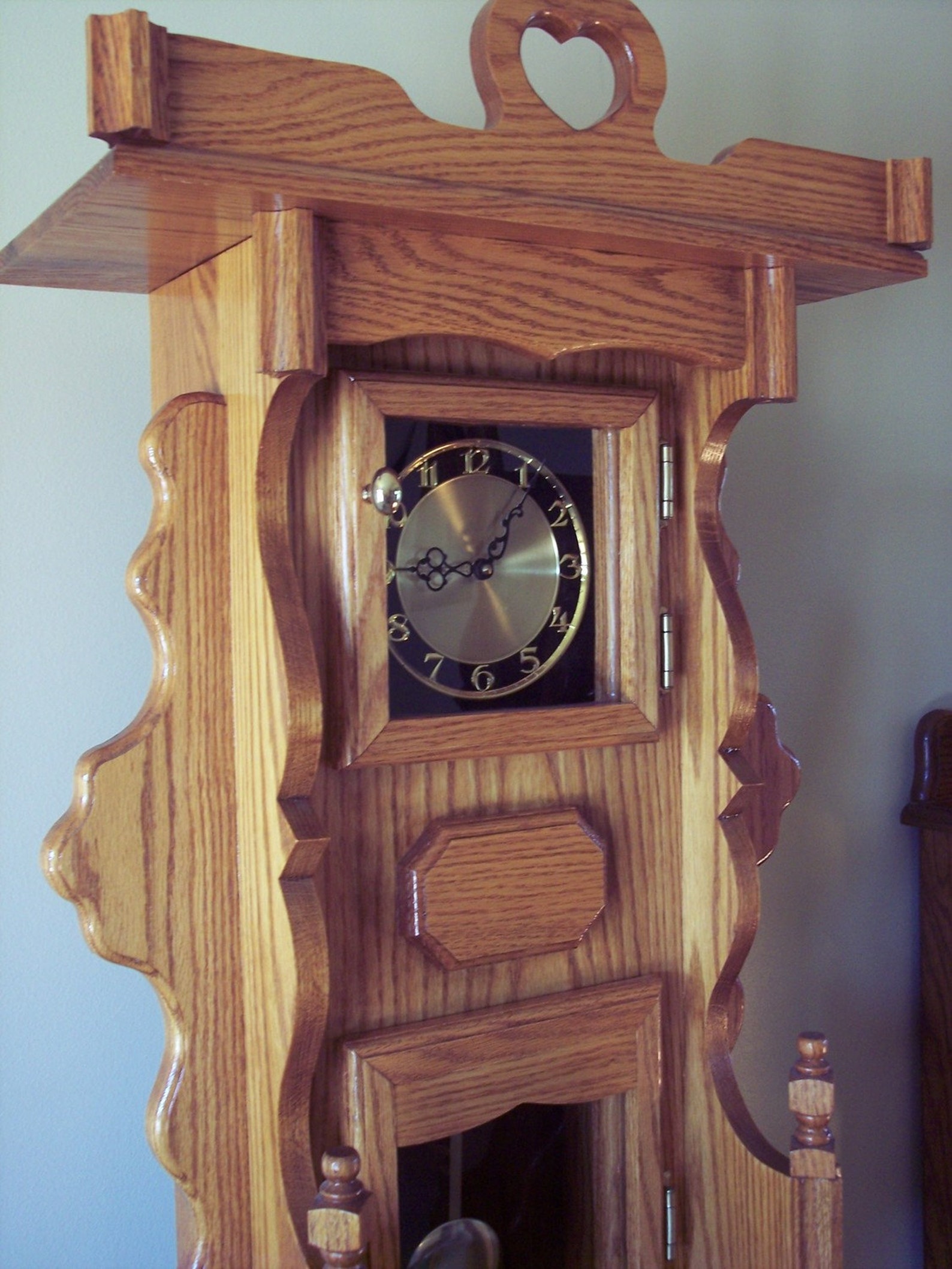 Grandfather Case Clock Etsy