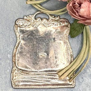 Antique Silverplate Ex Voto: Italian Religious Art, Pregnancy Belly