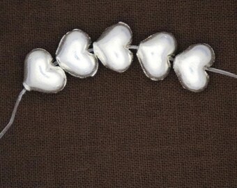 2 of Karen Hill Tribe Silver Saucer Beads, (TH-8192-192)