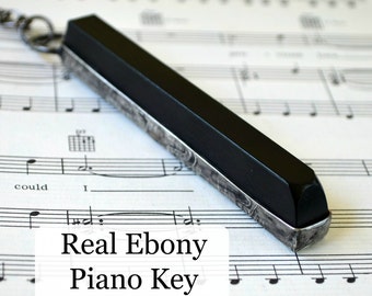 Gift Ideas for Musicians, Piano Gifts, Piano Necklace, Real Piano Key, Unique Jewelry, Gifts for Musician,Piano Lover Gift for Father's Day,