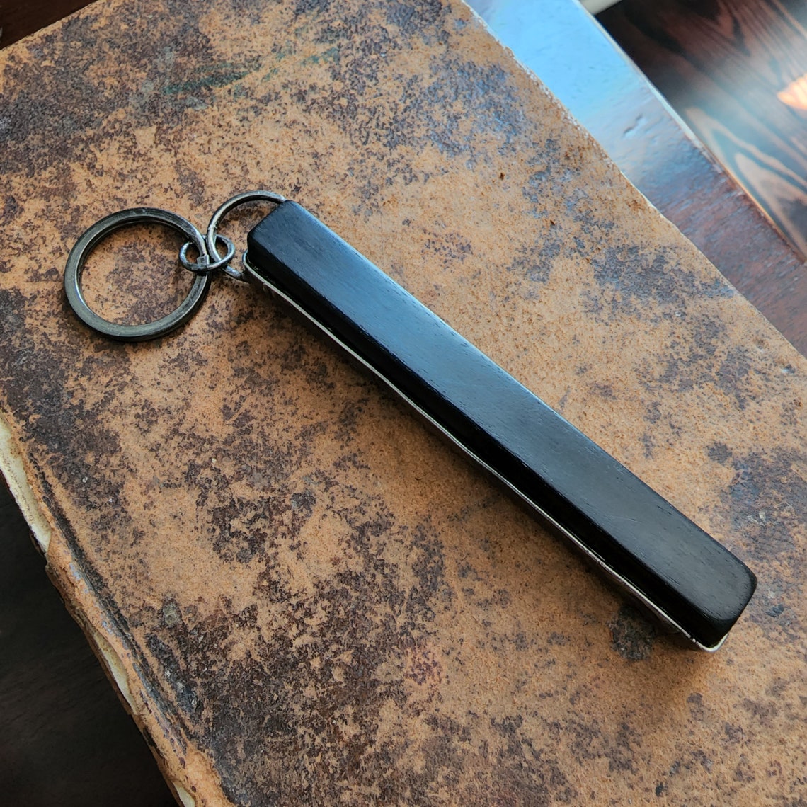 Piano Key Jewelry Real Ebony Sharp Key Necklace or Key Chain Etsy