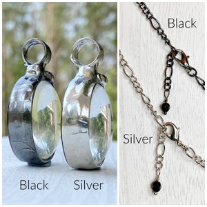 Dandelion Necklace for Women, Dandelion Gift, Real Dandelion Seeds Encased in Glass, Heart Jewelry, Women's Jewelry, Wish Necklace Gift image 8