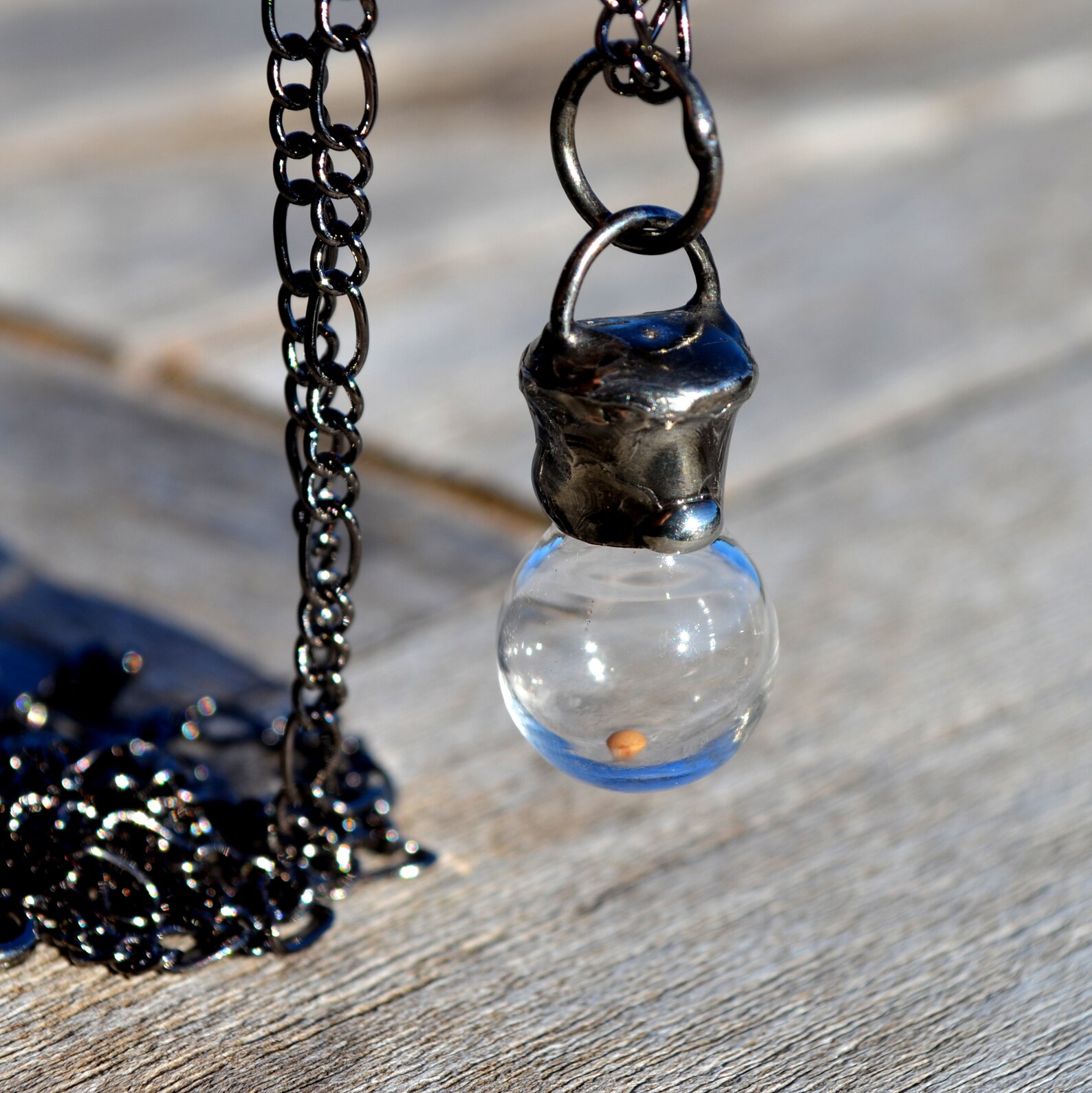 Mustard Seed Necklace Faith of a Mustard Seed Jewelry Etsy