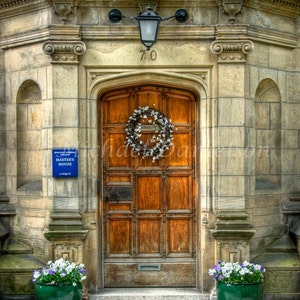 Door Wreath Masters House Color Photograph Print