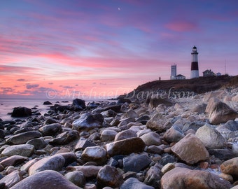 Nautical Photograph Montauk Lighthouse Print