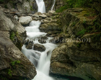 Bash Bish Falls in Summer Photograph Print 8x10