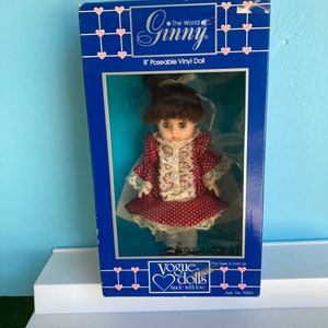 Ginny Doll "Antique Lace" by Vogue 1984 Vinyl 8 Inch Mint NRB Box Sealed        EA