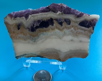 Cheveron Amethyst Slab