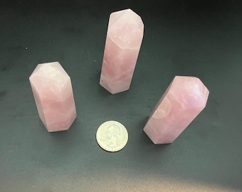 Rose Quartz Healing Towers