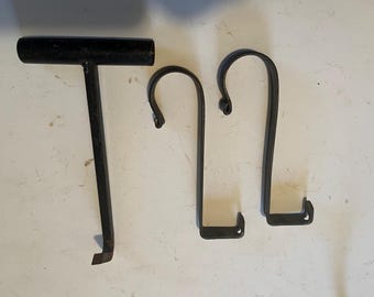 reenactment tent hooks &stake puller