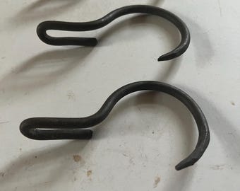 Pot rack hooks-sideways design