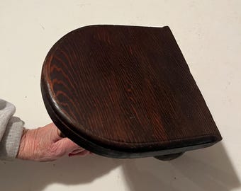 horse shoe hook with shelf