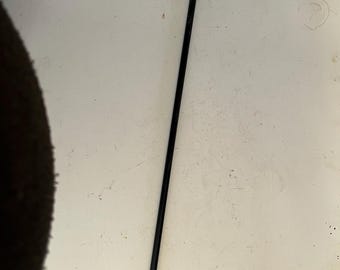handforged fire poker -33 inches long-free shipping