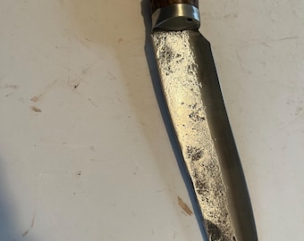 Rustic antler handled knife