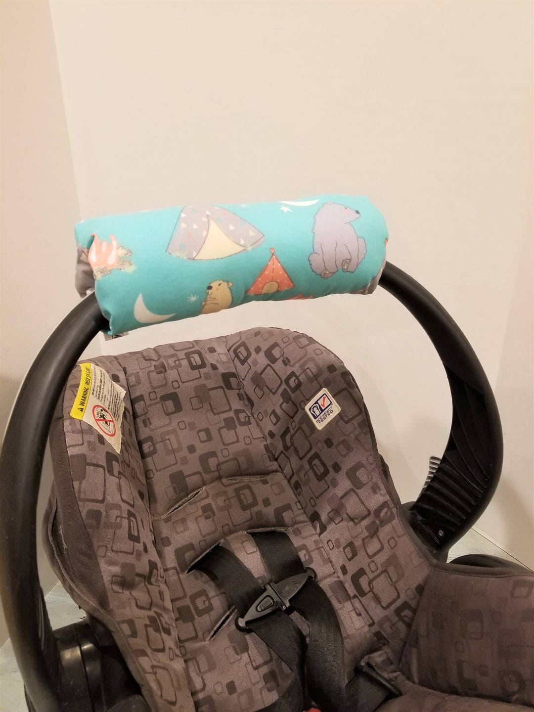 Baby Infant Car Seat Handle Cushion Handle Cover Wrap Etsy