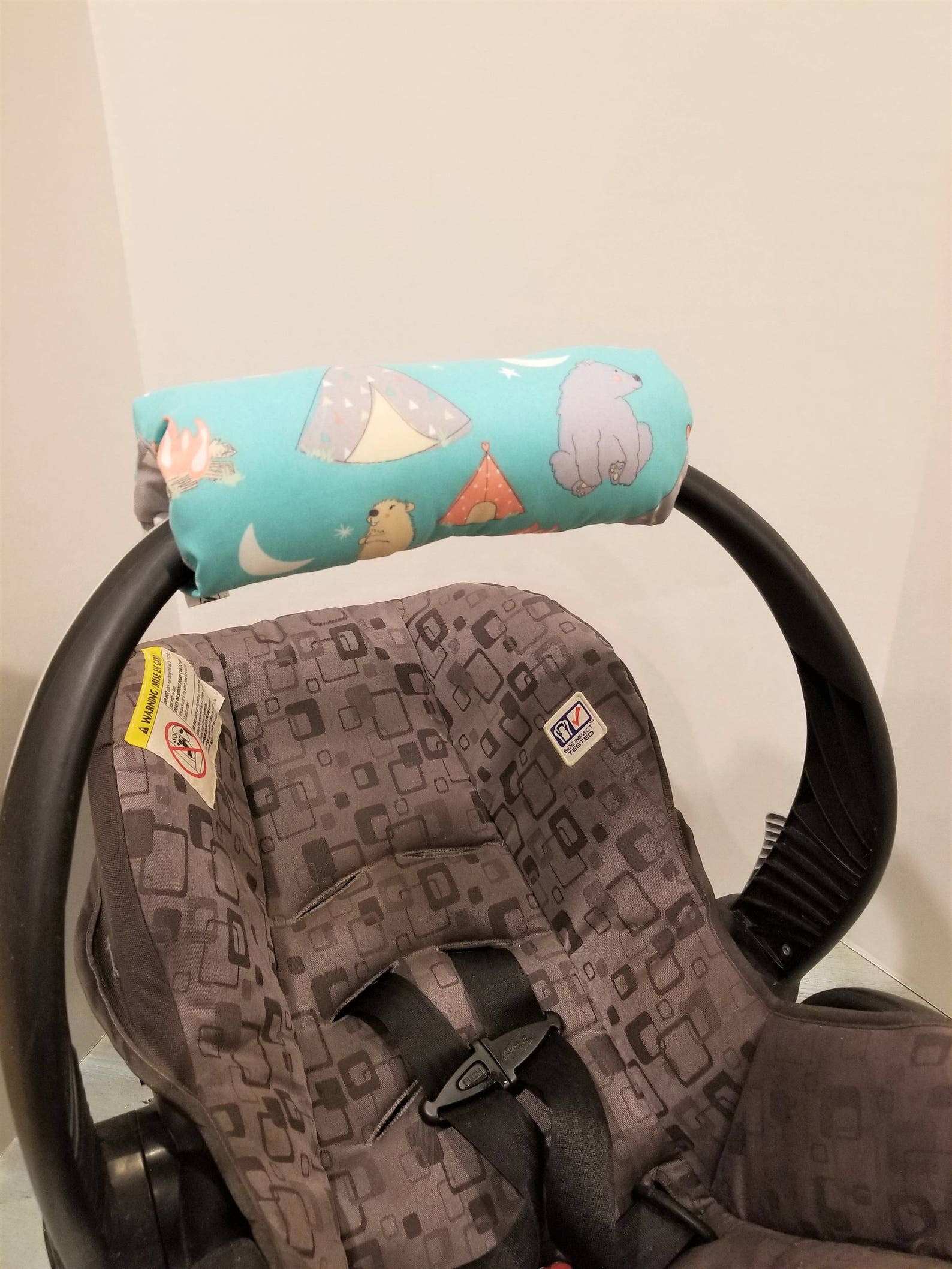 Infant Car Seat Handle Cushion ARM PAD MONOGRAM Available Etsy