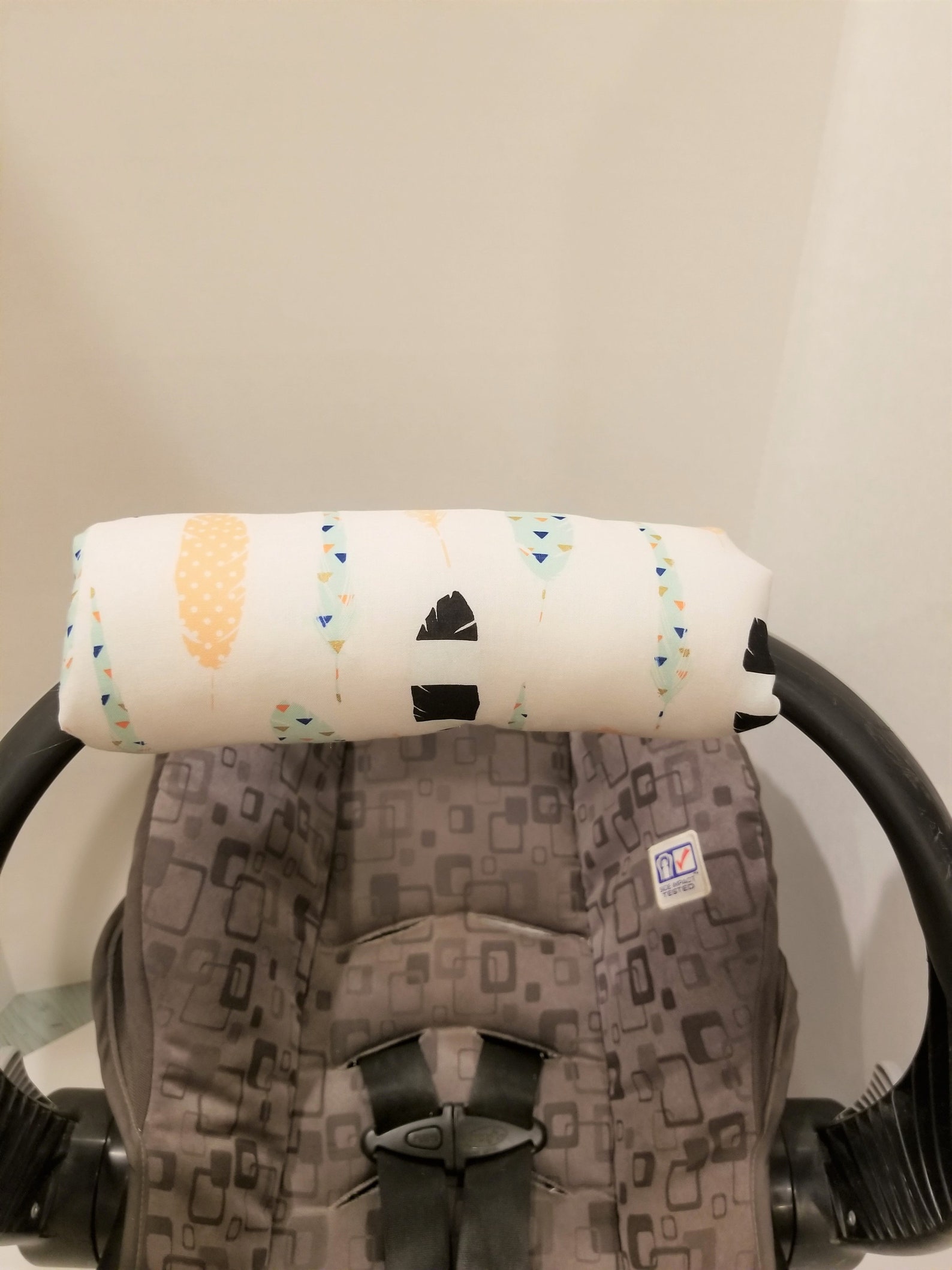 Infant Car Seat Handle Cushion ARM PAD MONOGRAM Available Etsy