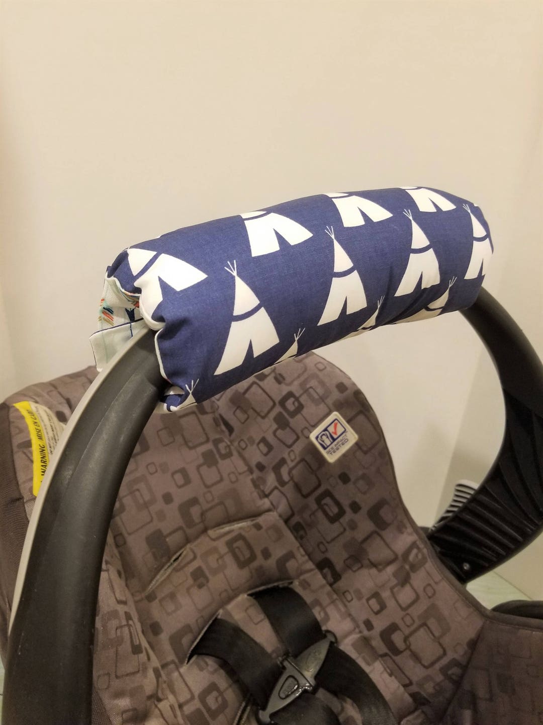 Infant Car Seat Arm Pad Car Seat Cushion Reversible Baby Car Etsy