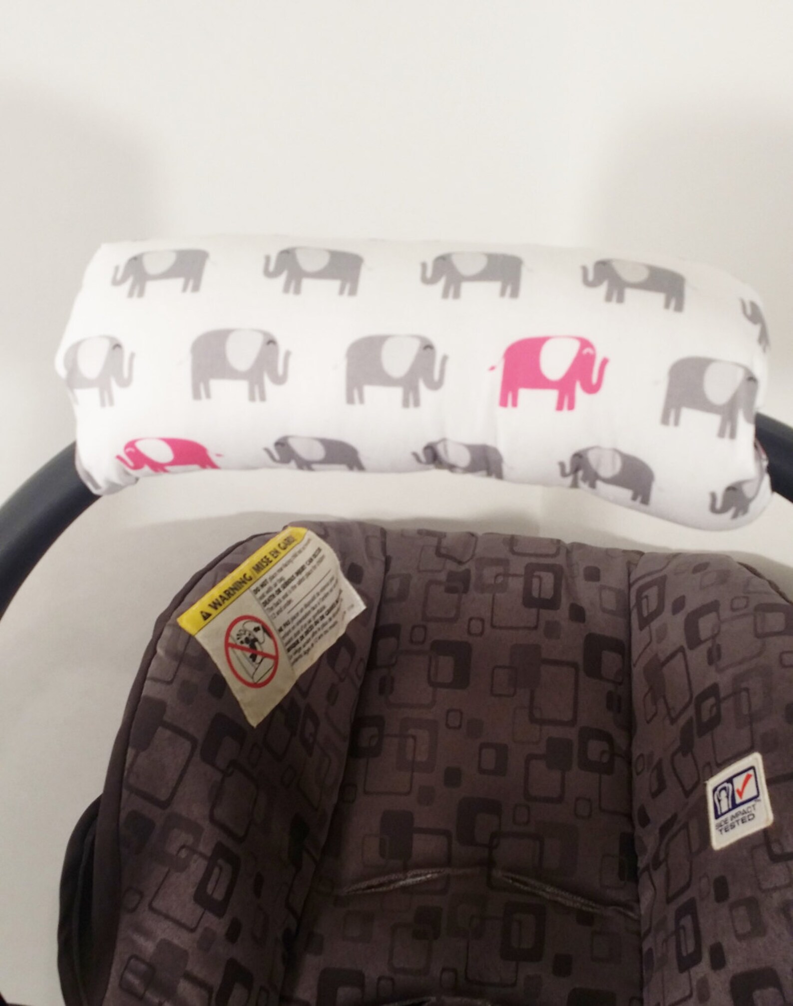 Infant Car Seat Handle Cushion ARM PAD MONOGRAM Available Etsy