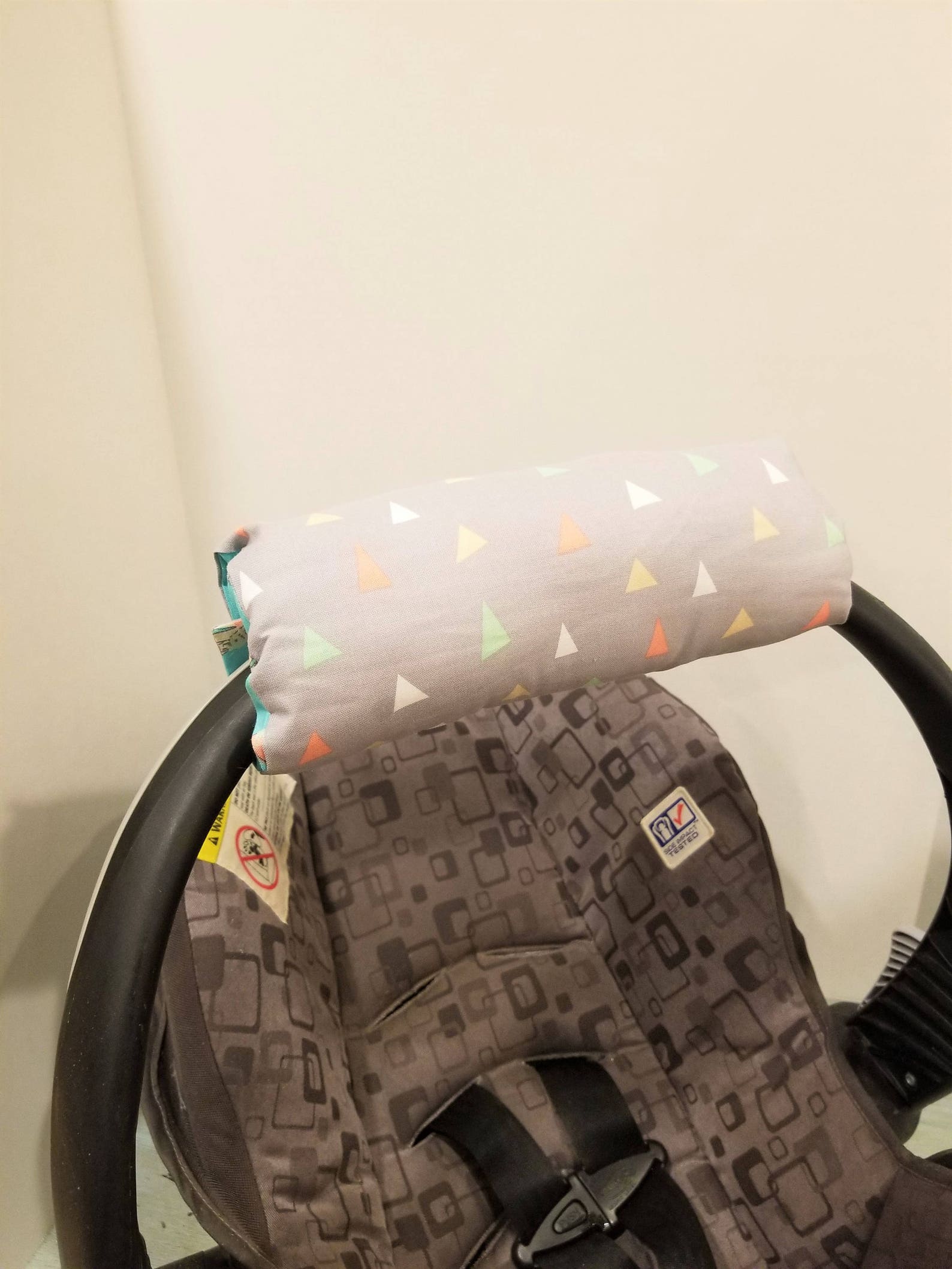 Baby Infant Car Seat Handle Cushion Handle Cover Wrap Etsy