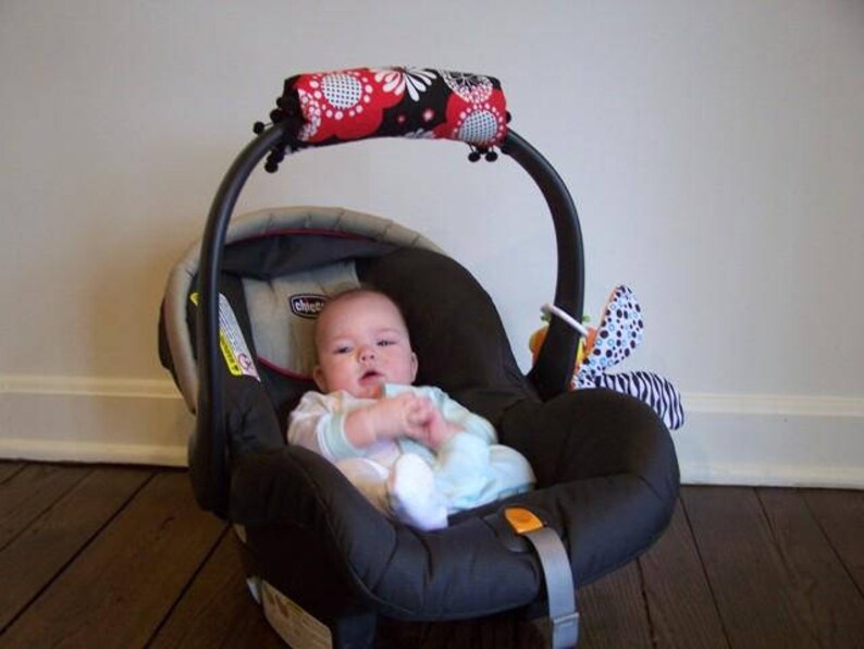 Infant Car Seat Arm Pad Car Seat Cushion Reversible Baby Car Etsy