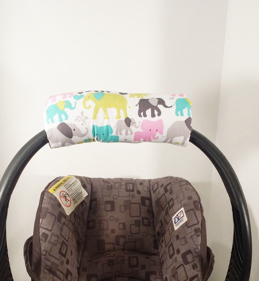 Baby Infant Car Seat Handle Cushion Handle Cover Wrap Etsy