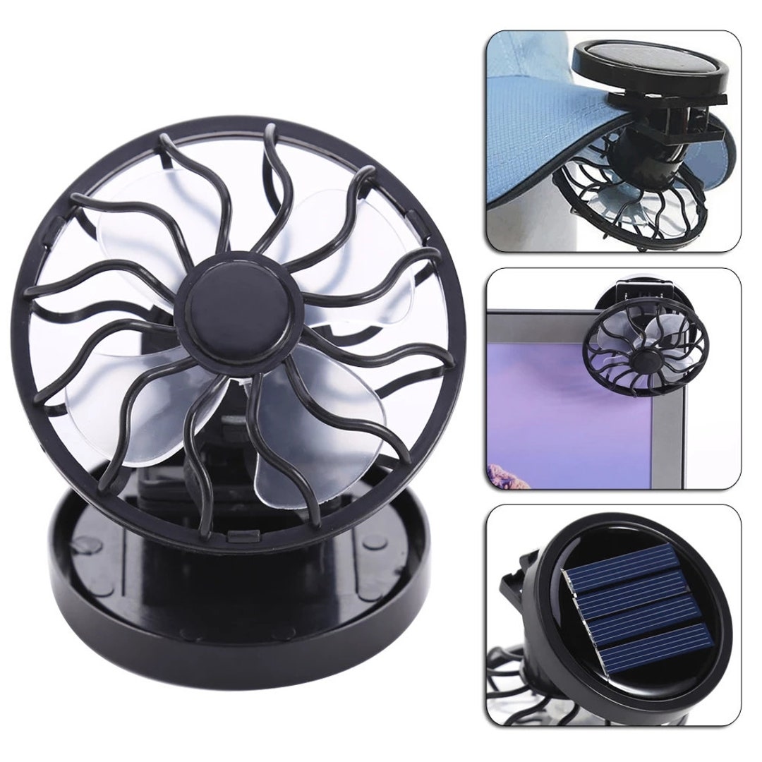 Solar Fan / Fun Gift - Etsy