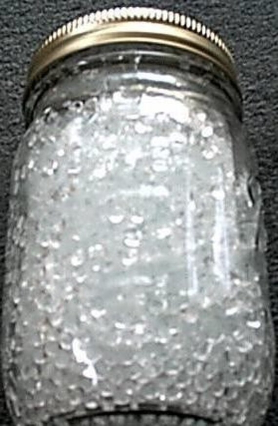 12 oz Ocean Breeze scented aroma beads in Mason Jar Etsy