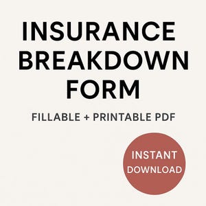 Dental insurance form