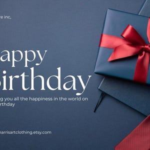 Tarjeta de cumpleaños personalizada / Tarjeta de feliz cumpleaños personalizada / Tarjeta de felicitación hecha a mano para él, ella, amigo / Mensaje de cumpleaños divertido o dulce